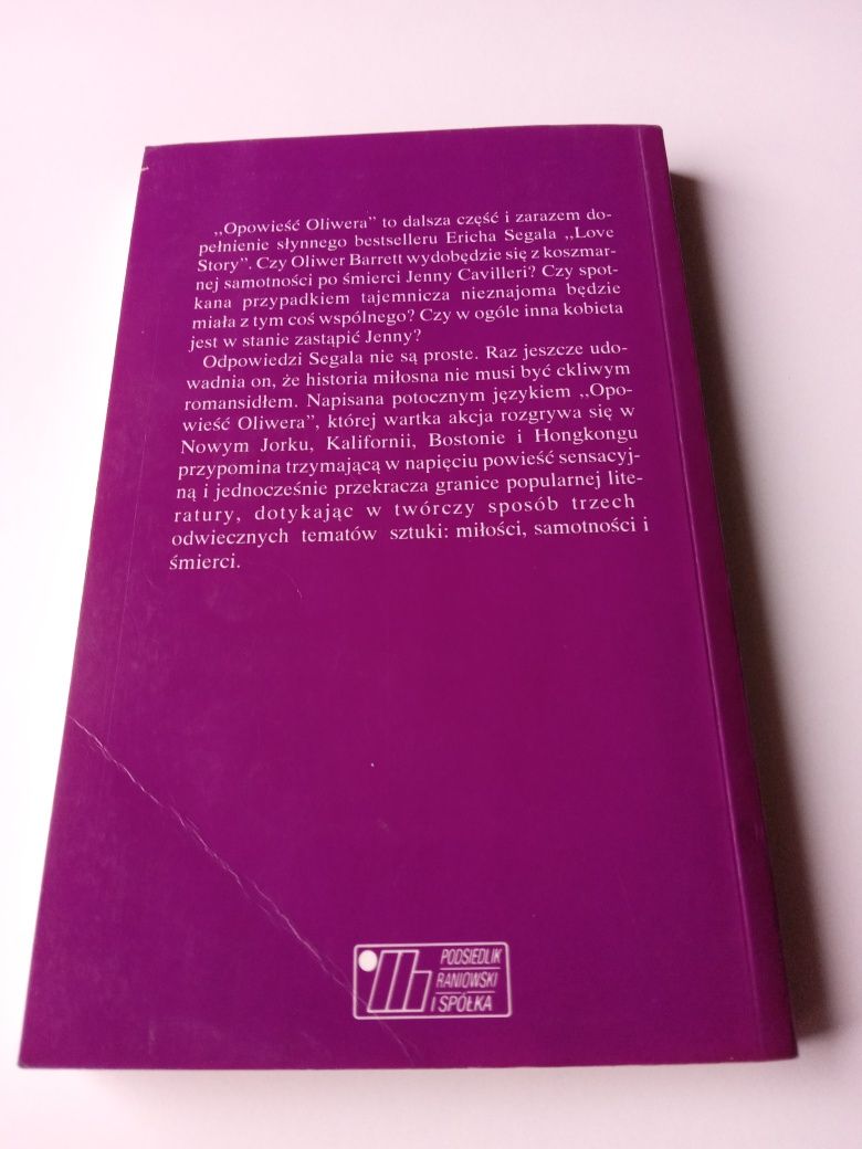Opowieść Oliviera - Erich Segal