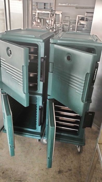 Transportadora de alimentos quentes para buffet