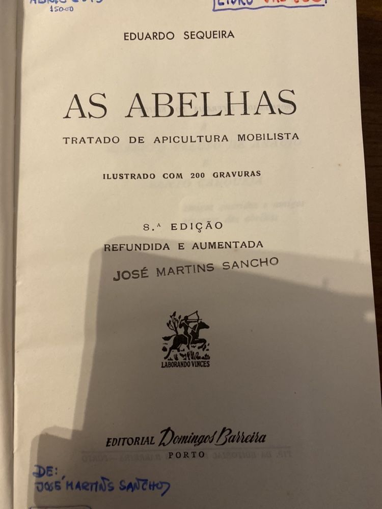 As Abelhas - Eduardo Sequeira - 8a Ediçao