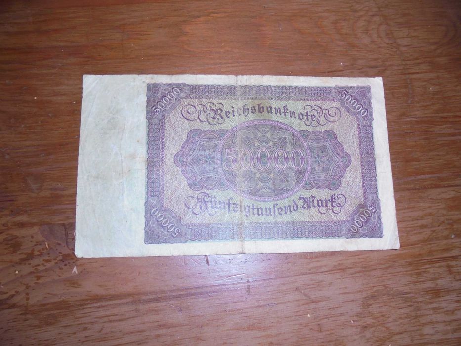 Banknot Niemcy 50000 marek 1922 b 382