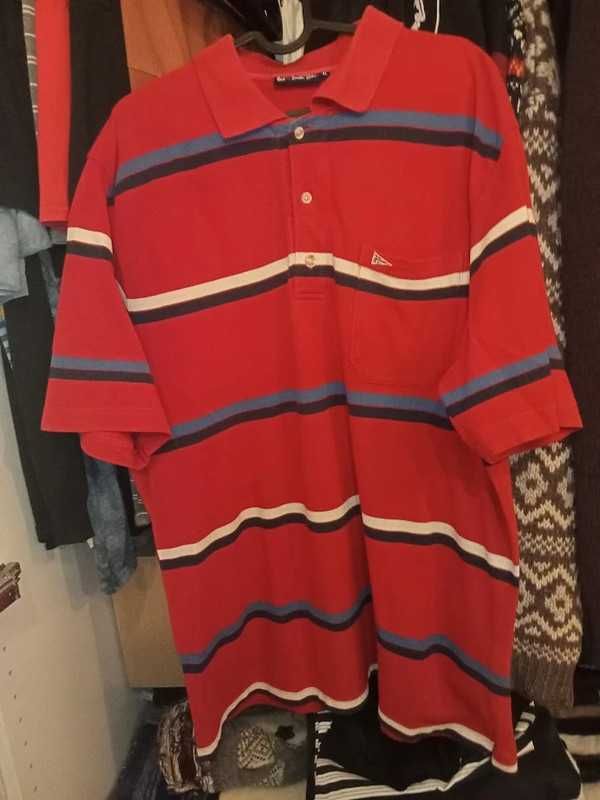 Polo koszula koszulka aesthetic oversize vintage grunge streetwear