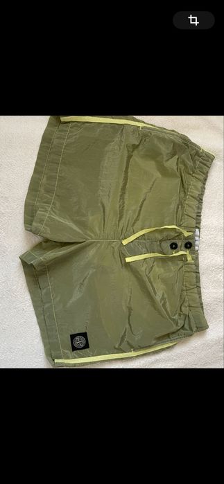 Оригінальні шорти Stone Island Nylon Metal Green Swim Shorts Size L