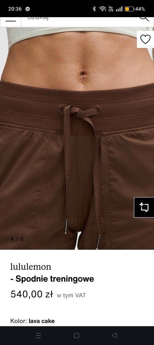 Spodnie treningowe damskie lululemon