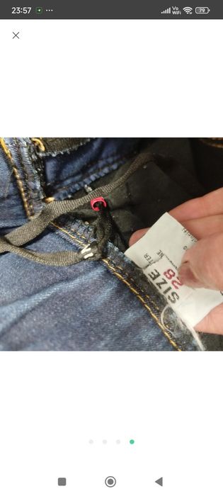 Нові теплі джинси.