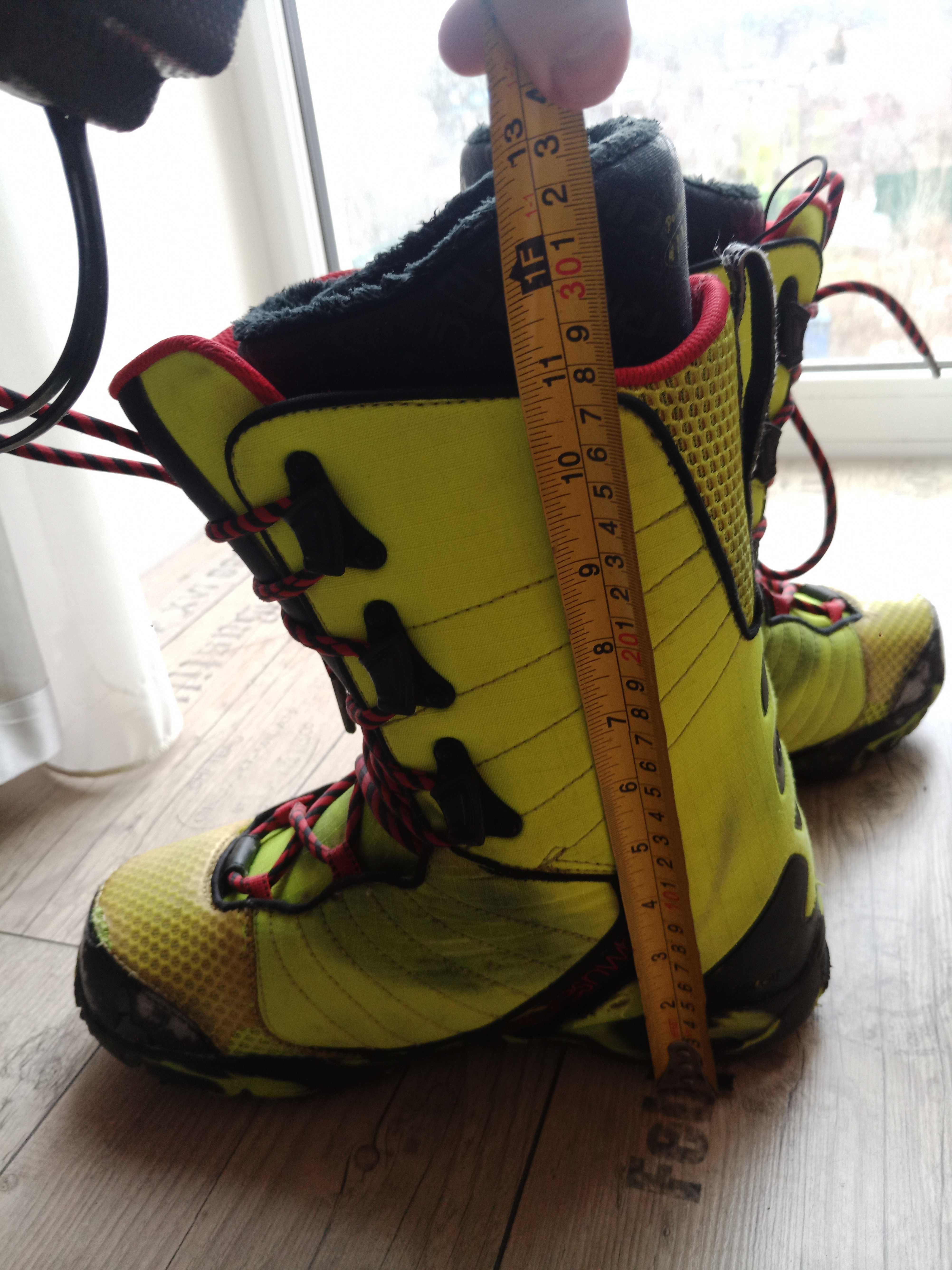Snowboard Boots Ride Ful Lime 42-44p