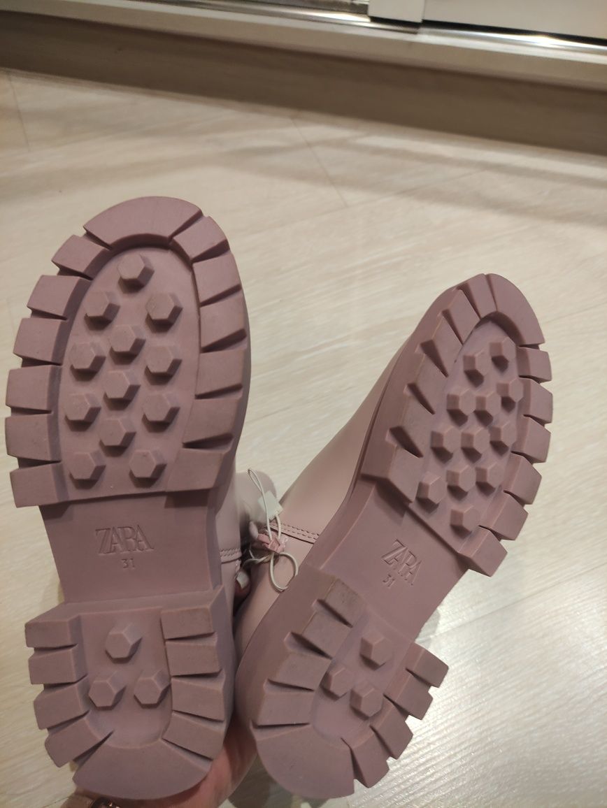 Zara Челси ботинки, полуботинки для девочки.  31 размер