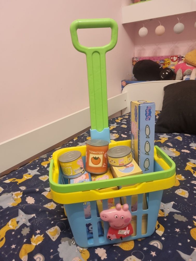 Wózek na zakupy Świnka Peppa