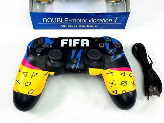 джойстик ps4 с вибрацией беспроводной дуалшок геймпад джостик пс4 гейм