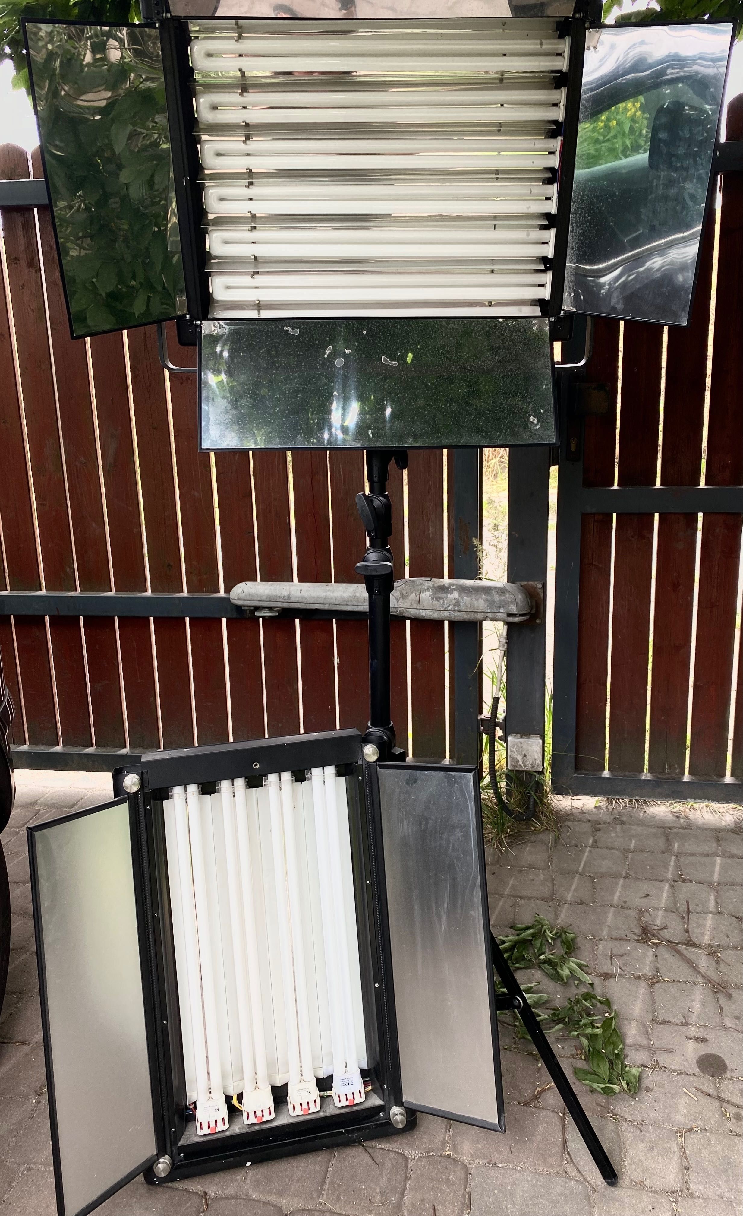 Statyw oświetleniowy + lampy