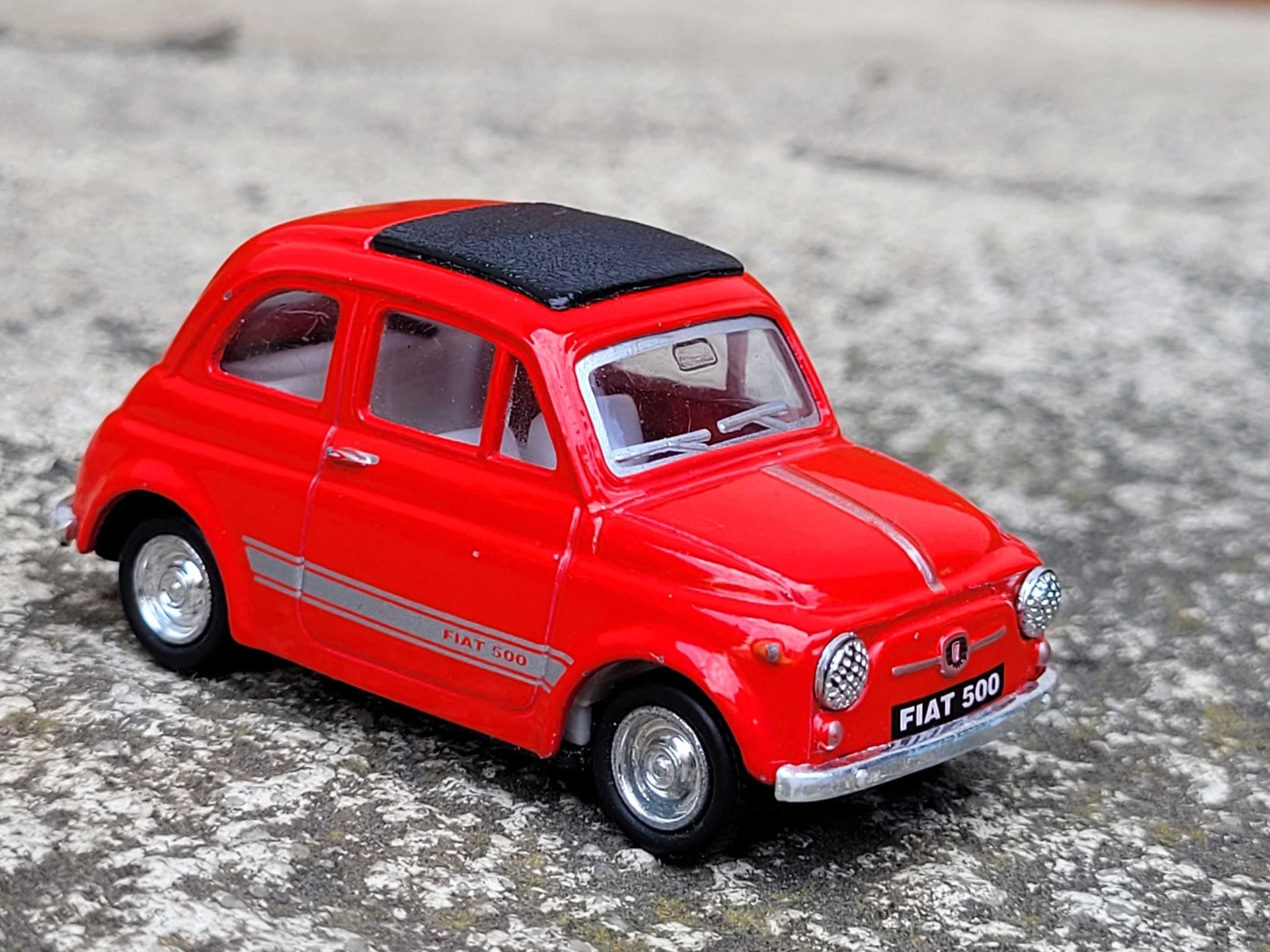 Kolekcja modeli Fiat Abarth 500 Nuova Solido Unikat 1:48