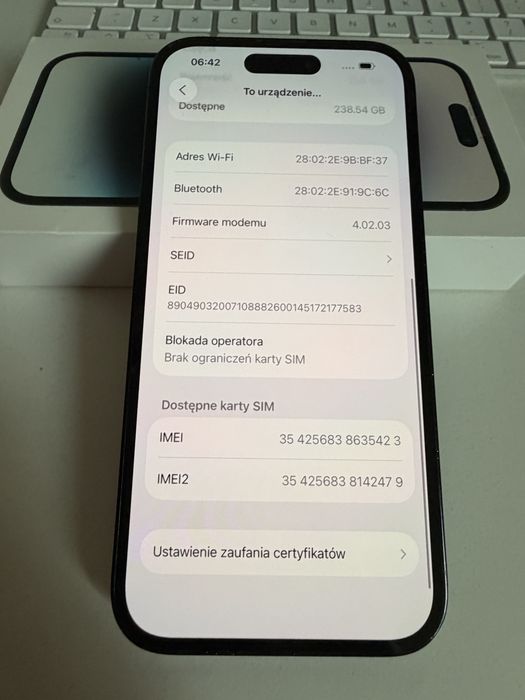 iPhone 14 Pro 256gb Black Idealny Bateria 100%