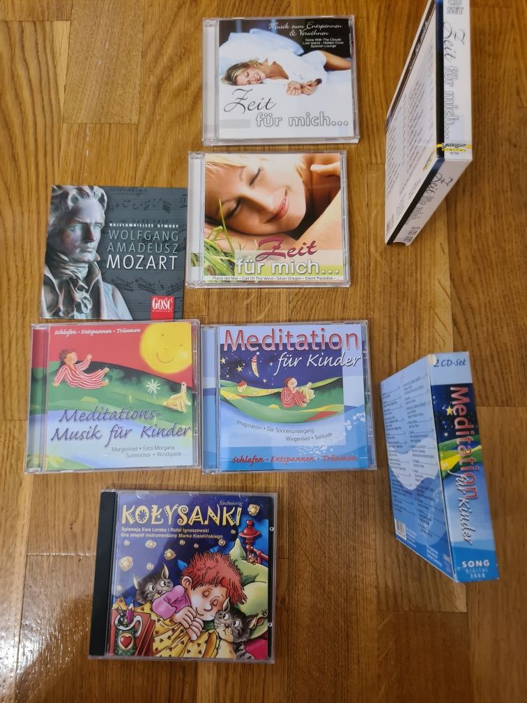 Płyty z muzyką relaksacyjną