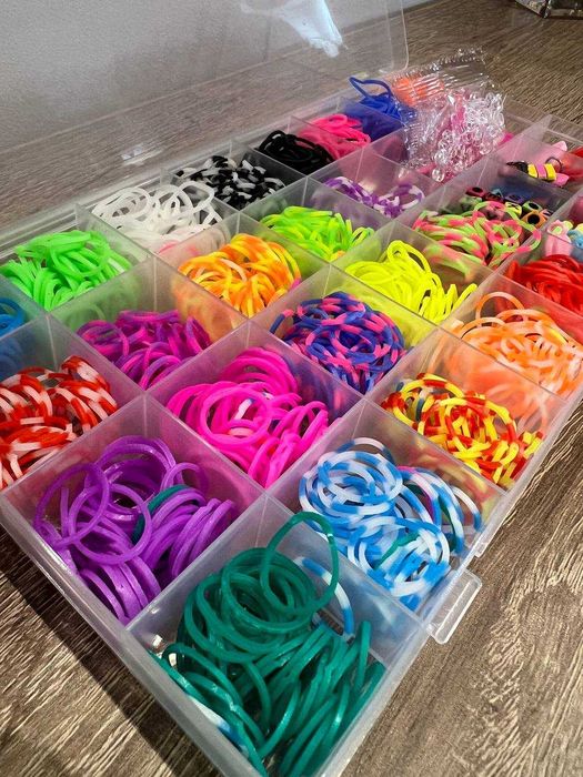 Gumki Do Robienia Bransoletek Zestaw DIY