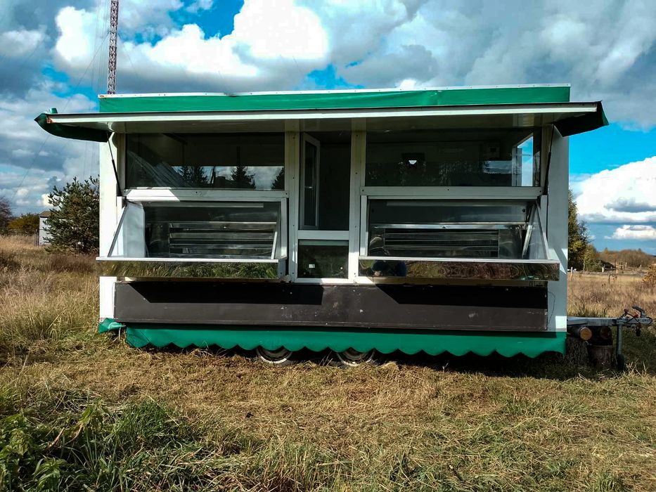 Торговий кіоск,вагончик, МАФ, фаст-фуд, бізнес на колесах