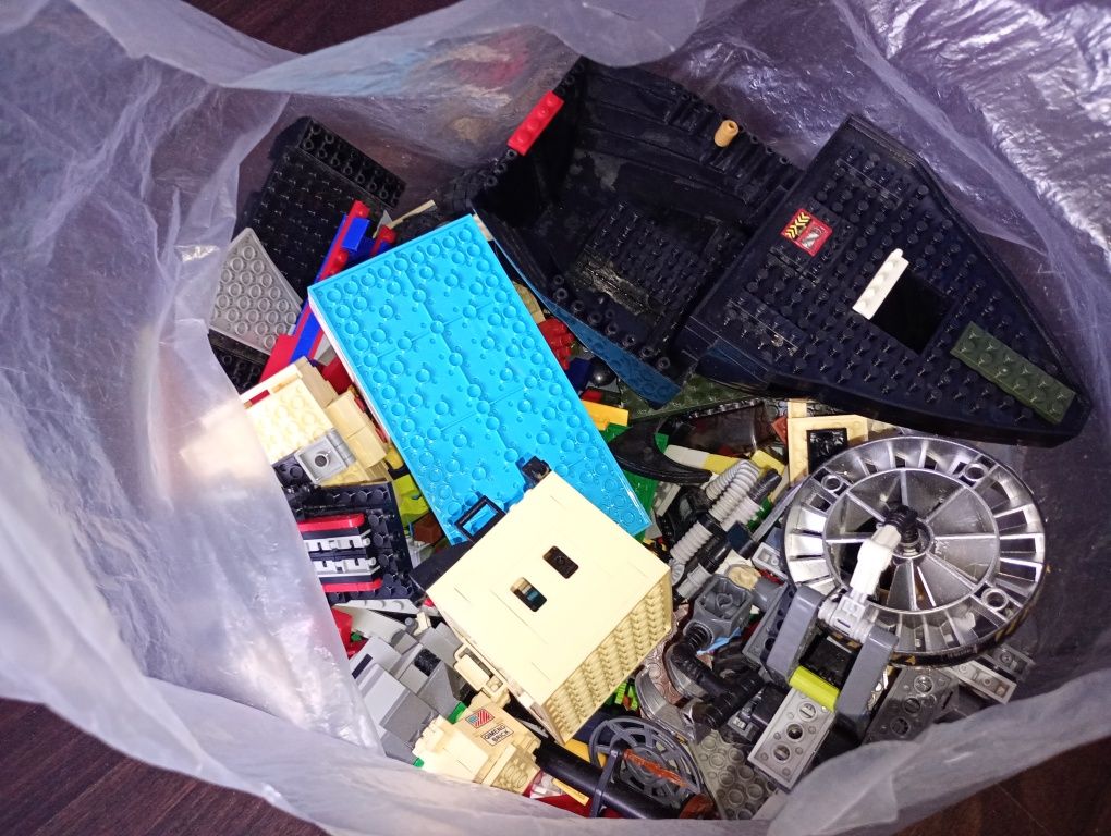 Пакет лего 2,5 кг для хлопчика, машини, корабель, деталі lego