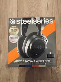 NOWE słuchawki bezprzewodowe z mikrofonem SteelSeries Arctis Nova 7