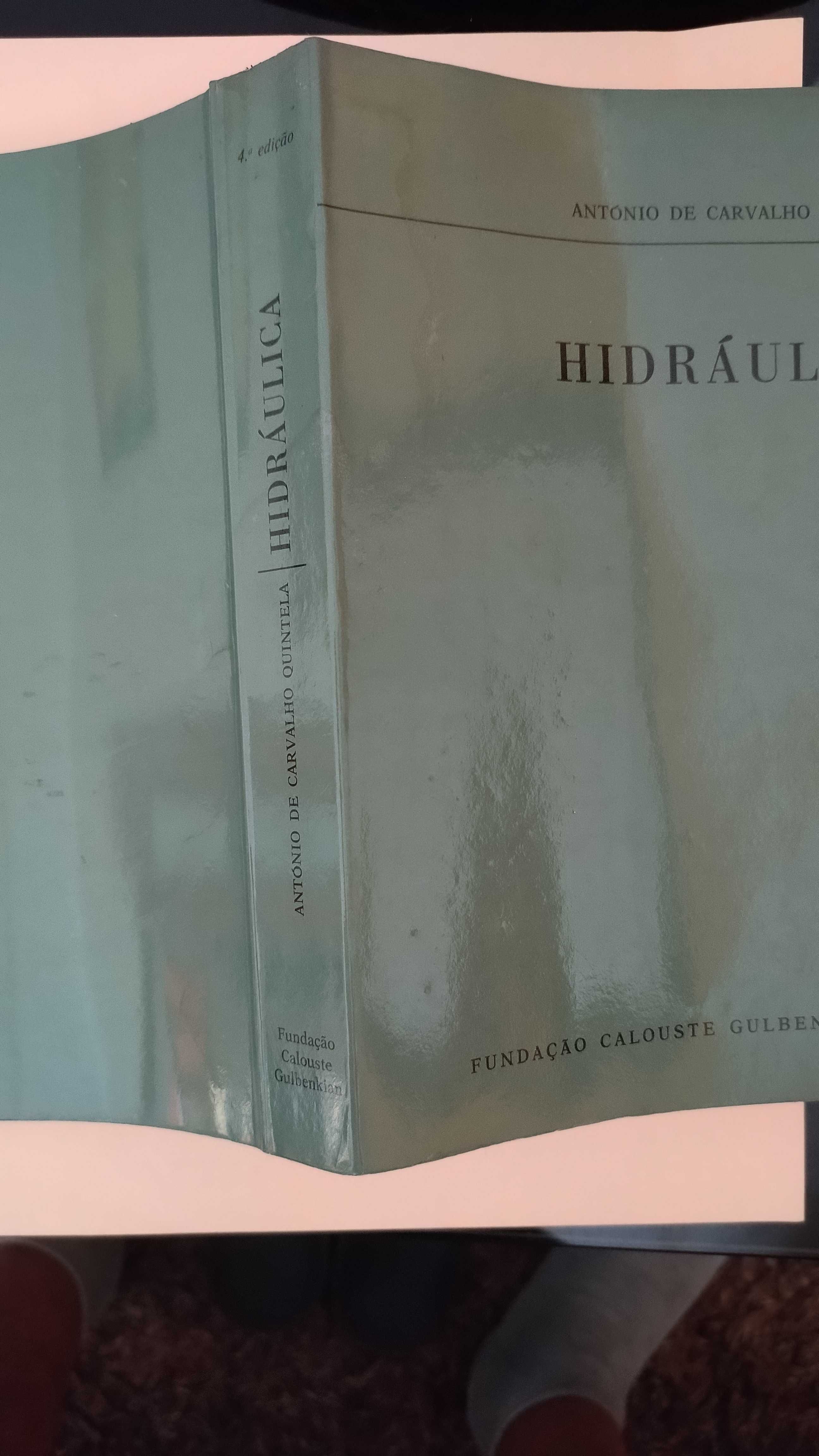 Livro Hidráulica - António de Carvalho Quintela
