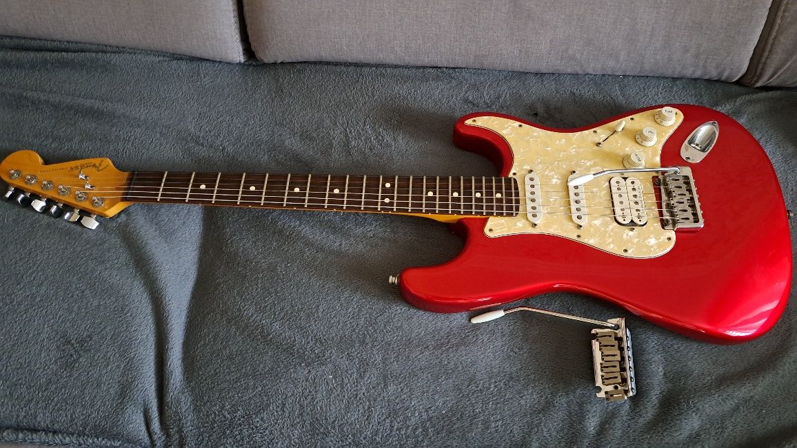 Fender Stratocaster czerwony Lonestar 1997