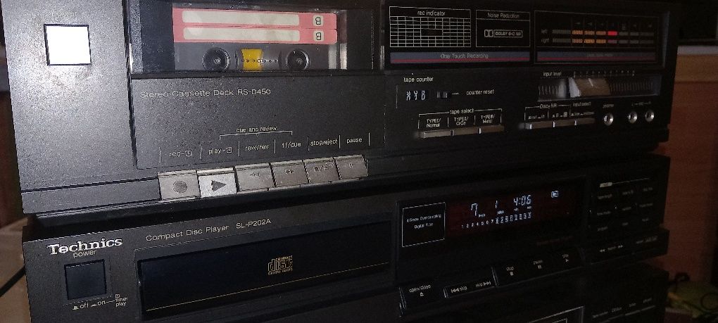 Technics Deck ,Amplituner, CD .