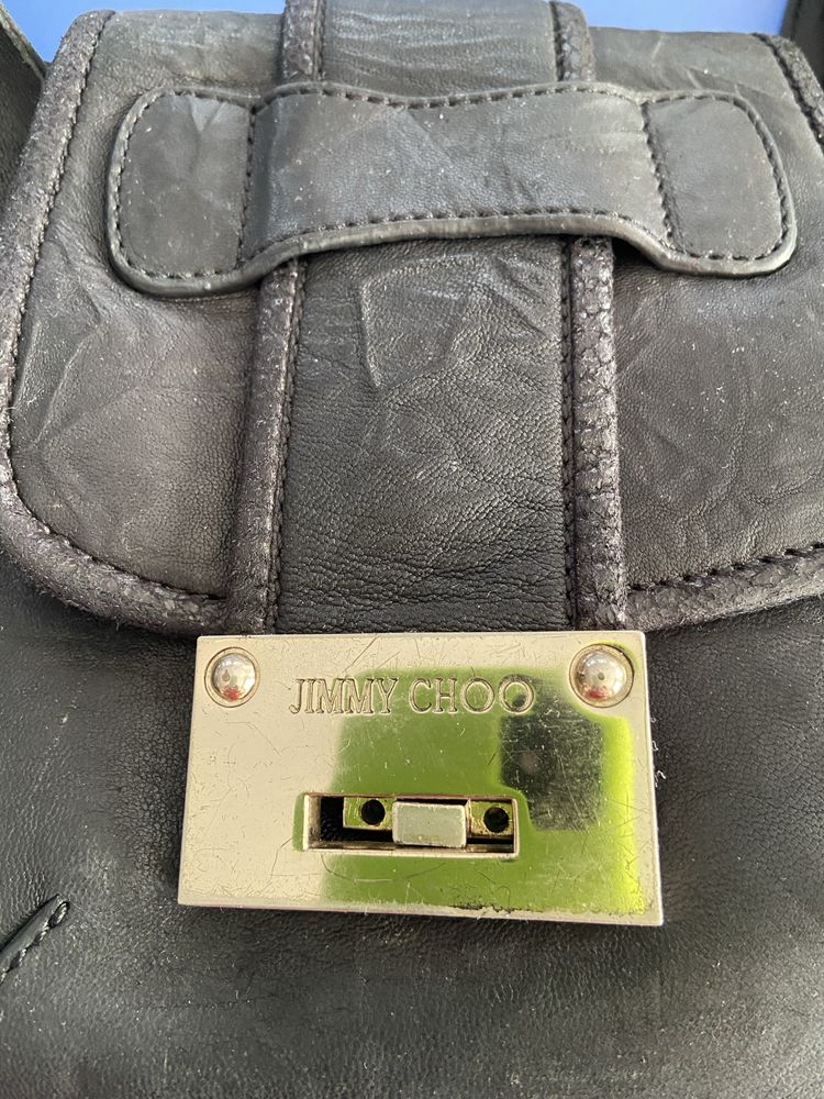 Шкіряна сумка Jimmy Choo