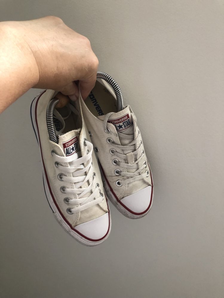 Trampki Converse all star białe niskie roz 37