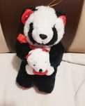 Pluszak Miś Panda z maluszkiem