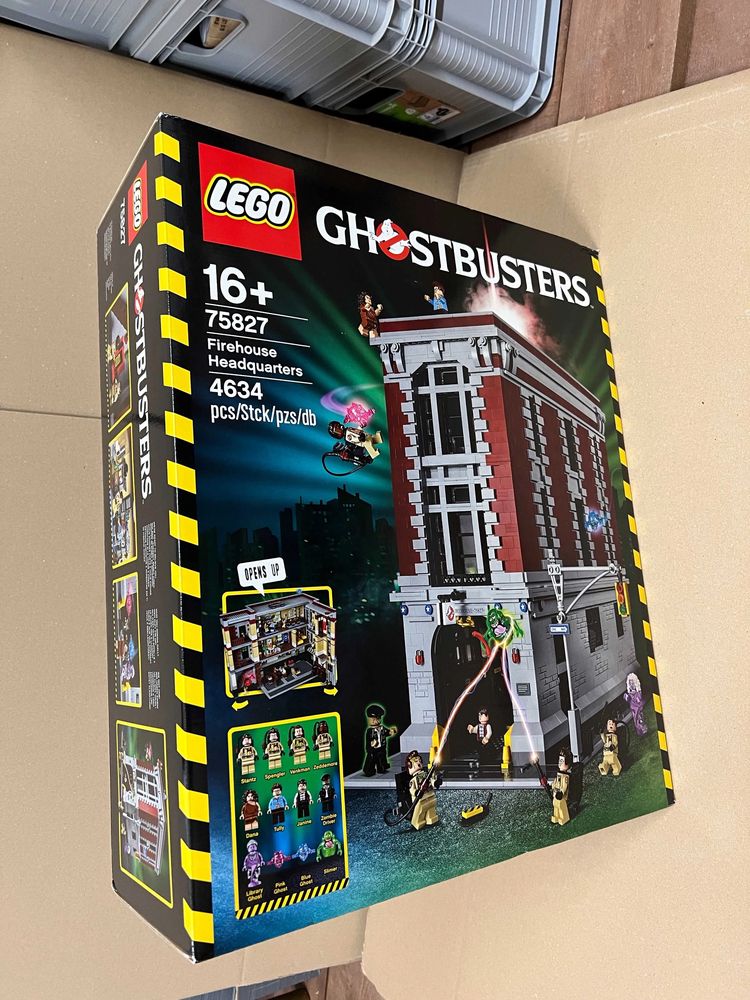 Новий Lego 75827 Ghostbusters Штаб-квартира Мисливців за привидами!New