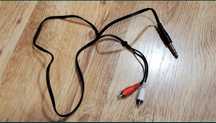 Przewód przejsciówka Chinch - Jack 6,3mm adapter
