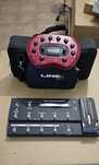 Processador guitarra Line6 POD XT + pedaleira FBV Shortboard + Saco