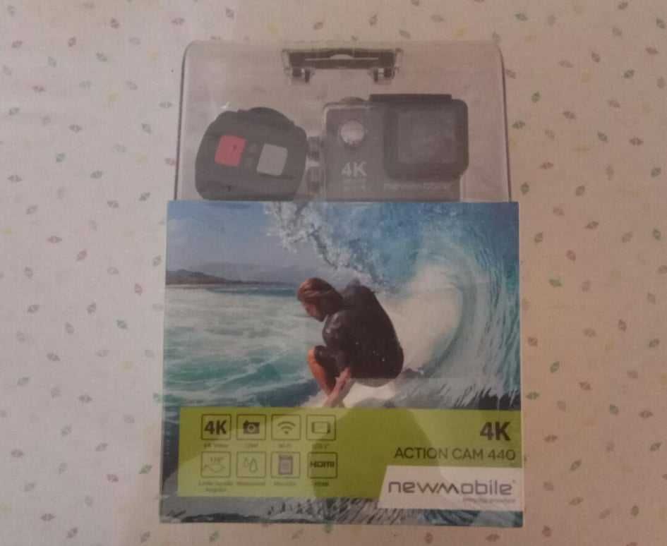 Camara Tipo GO PRO  "Action cam NEW-MOBILE NM440 4K" NOVA