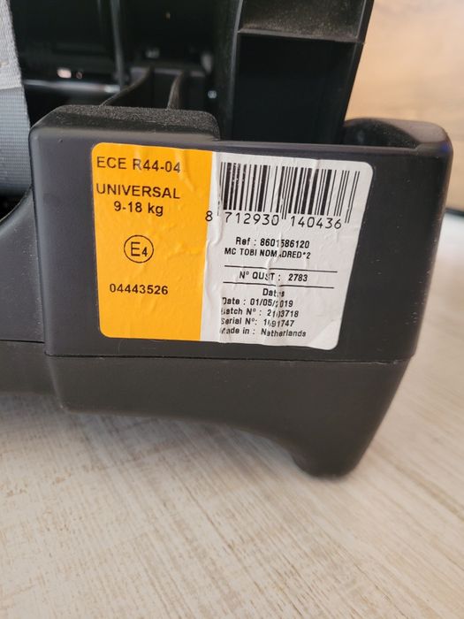 Fotelik samochodowy Maxi Cosi 9-18kg