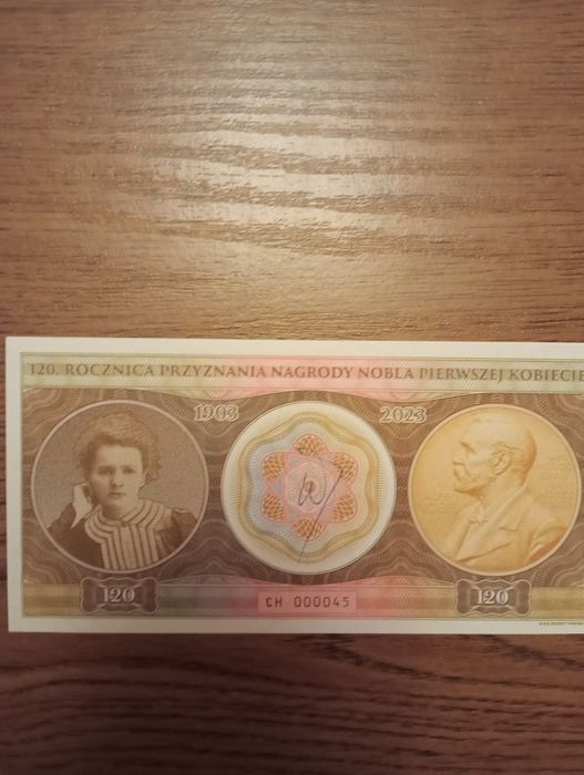 120 Lat przyznania nagrody Nobla Kobiecie z podpisem autora