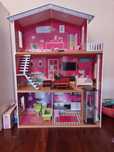 Domek Barbie EcoToys Malibu Residence z windą – 115 cm