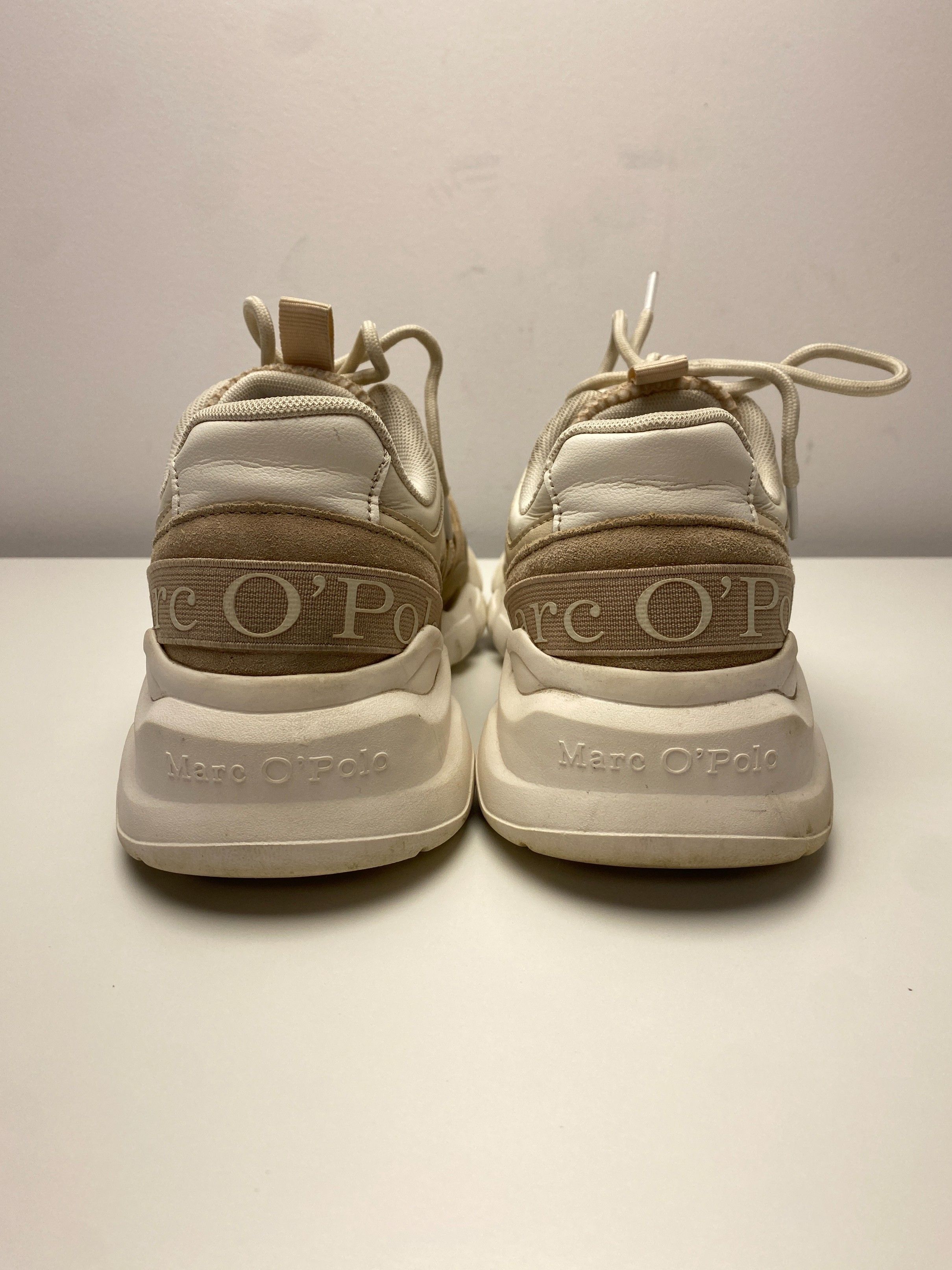 Sneakersy niskie beżowe Marc O'Polo 38
