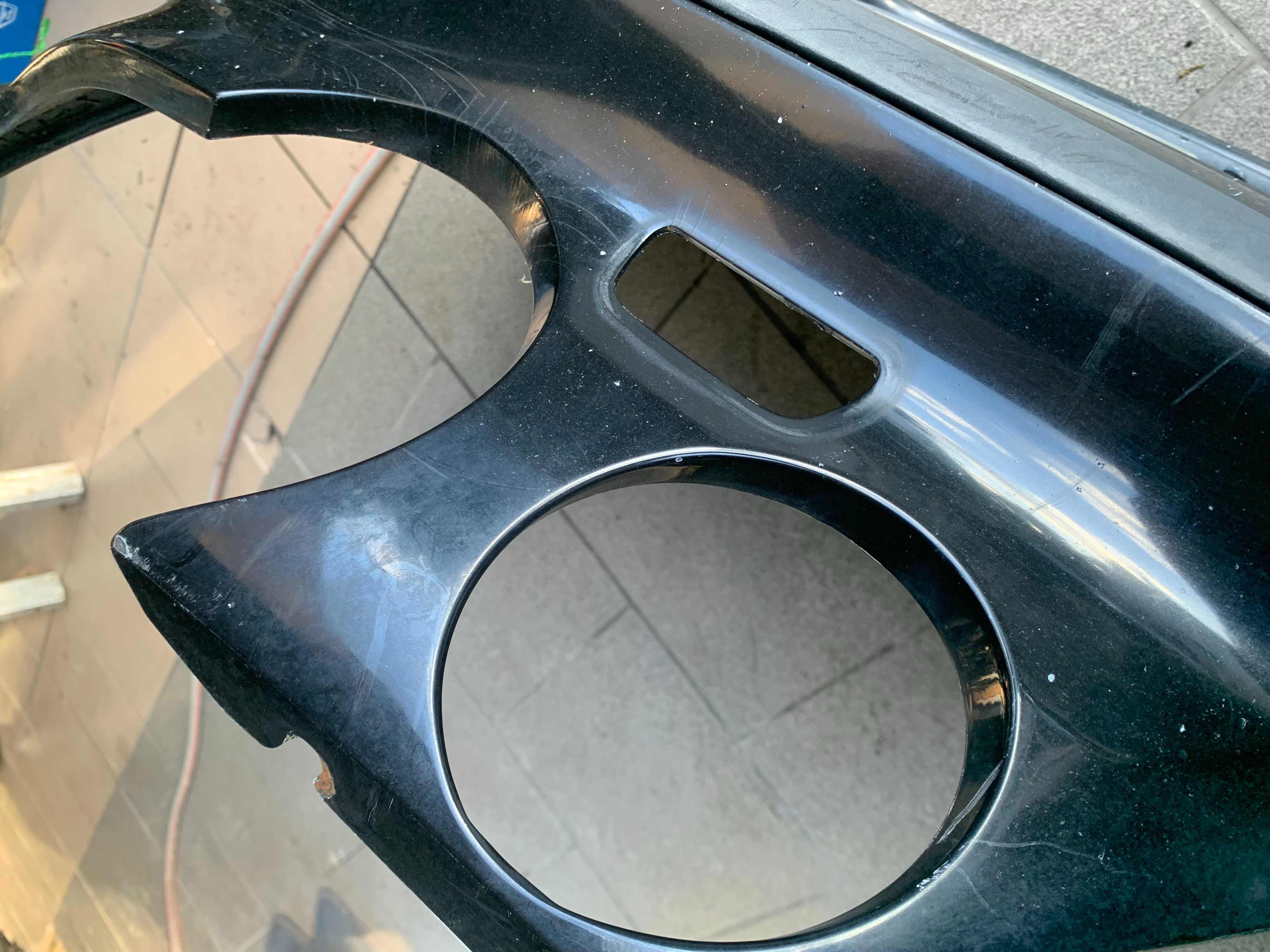 Bmw 3 e46 compakt compact zderzak przód pod xenon czarny