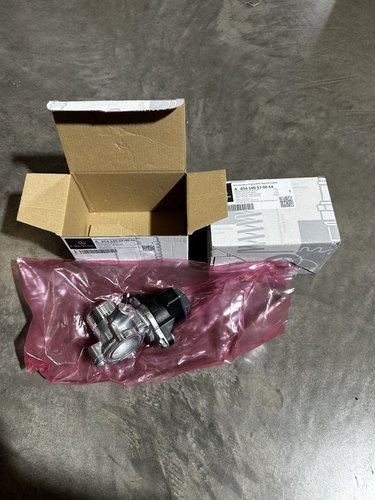Клапан ЕГР egr OM654 OM656 W213 W205 W222 2.0 3.0 мерседес E S C class