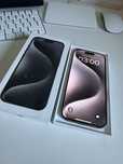 iPhone 15 Pro 128gb eSIM White Titanium Oryginalna Bateria 99%