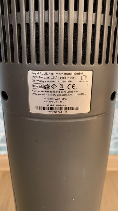 акумуляторний пилосос Dirt Devil Renagade 18V