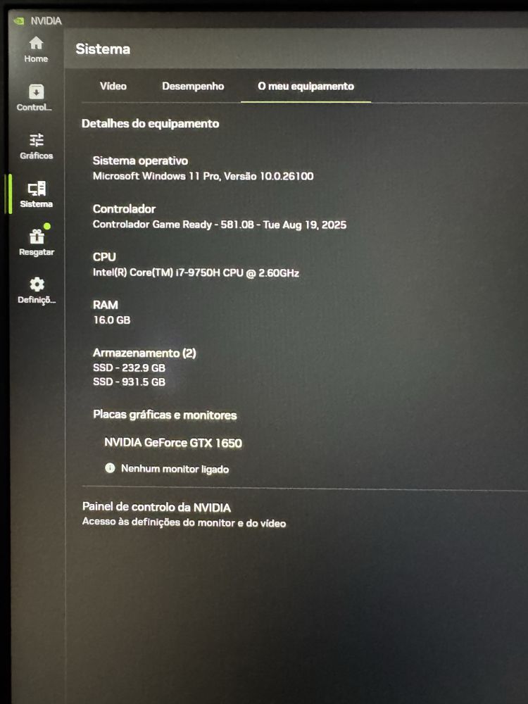 Portatil gamer clevo i7 gtx 1650