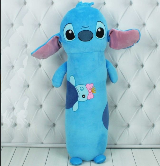 Стіч обіймашка, м'яка іграшка Стич 80 см