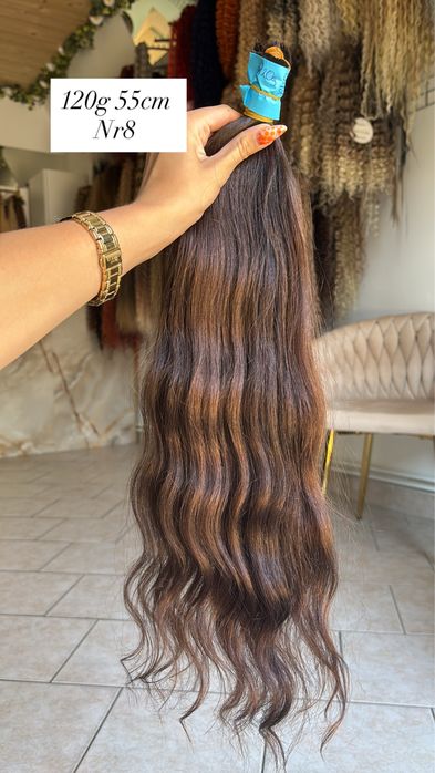 Naturalne Włosy dziewicze