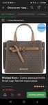 Сумка женская Michael Kors Emilia Small Logo Satchel коричневая