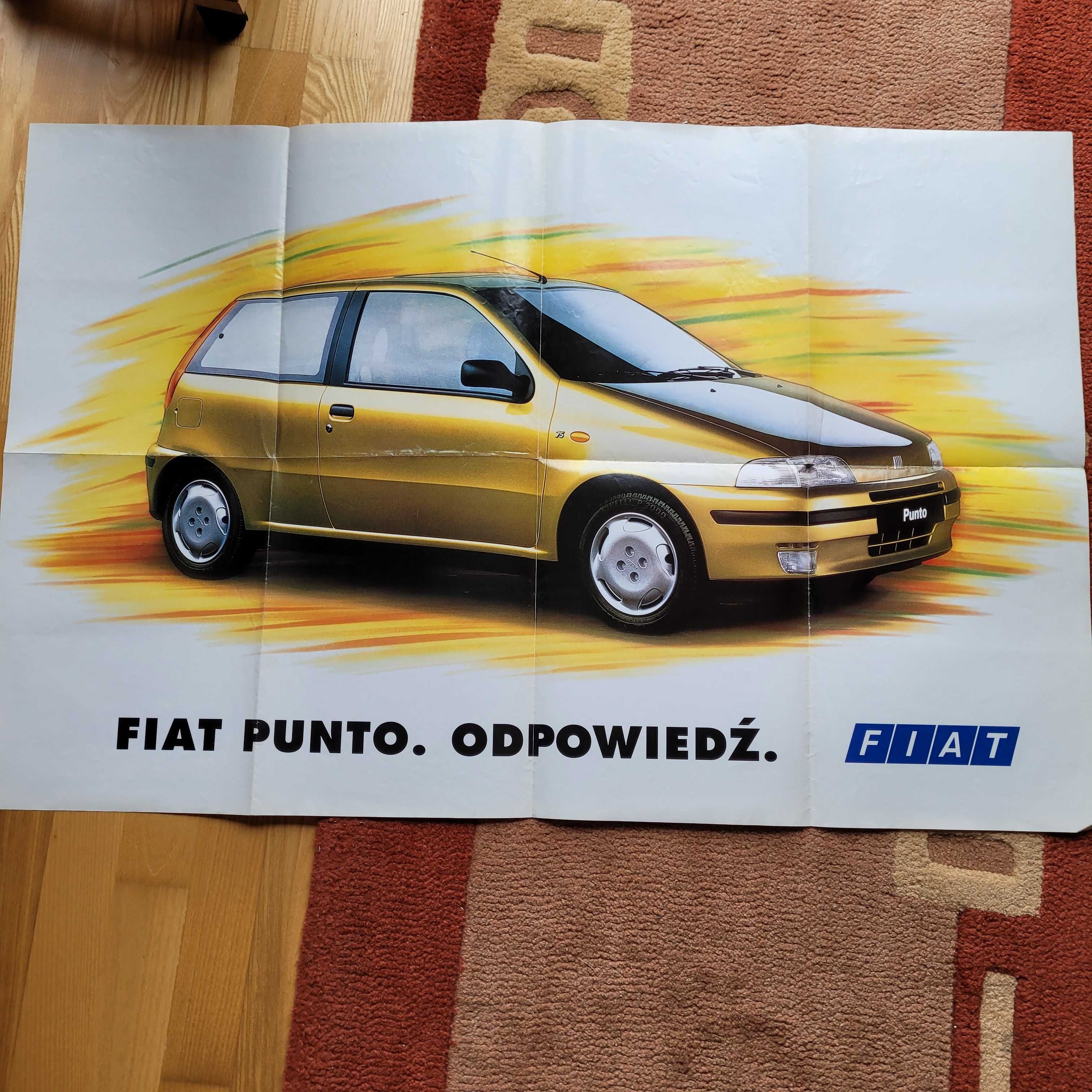 Prospekt Fiat Punto 1993r.