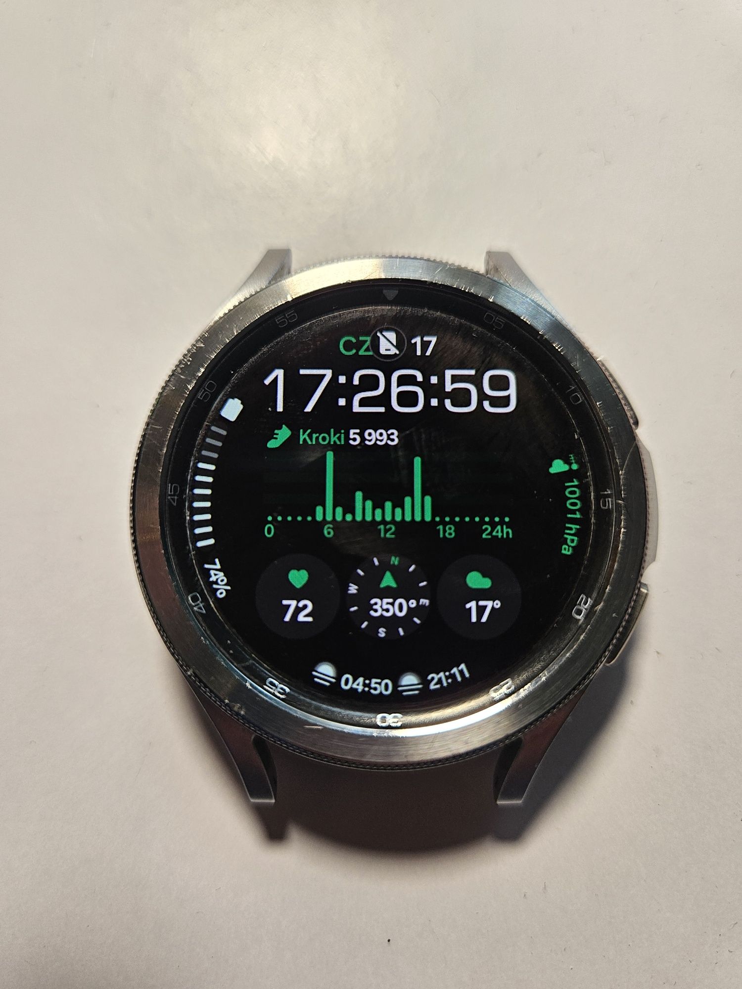 Samsung Galaxy Watch 4 Classic 46 mm z opaskami