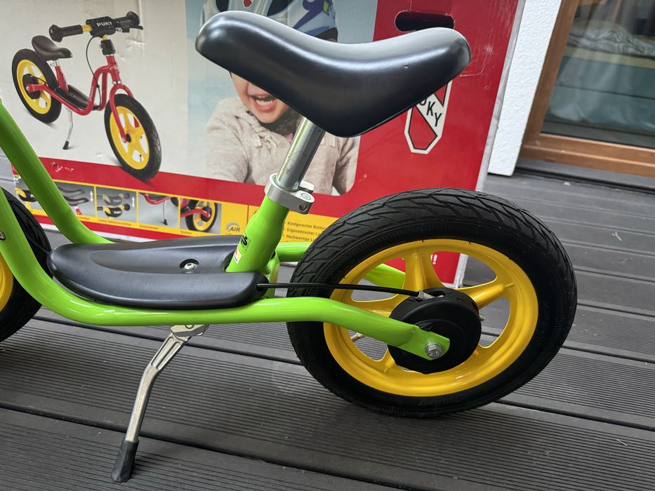 Rowerek biegowy Puky LR1L zielony zółty