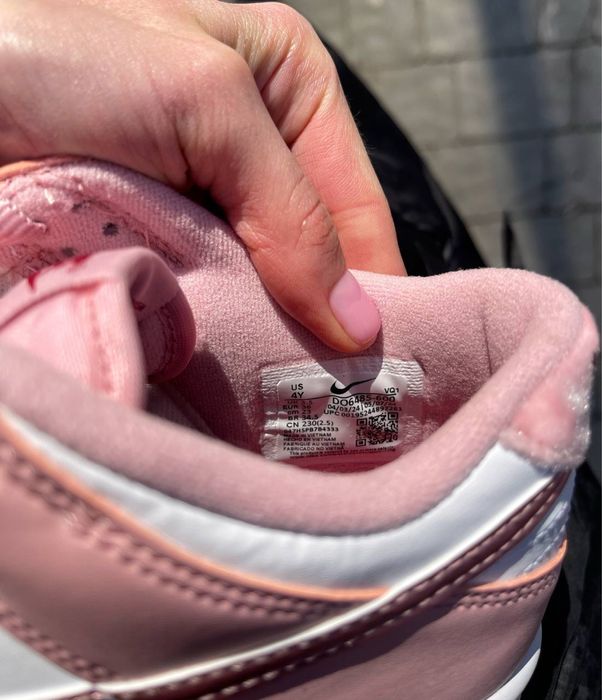 Оригінал Nike Dunk Low Pink. Найк Данки 35,36,39 розміри,Нові Кроси