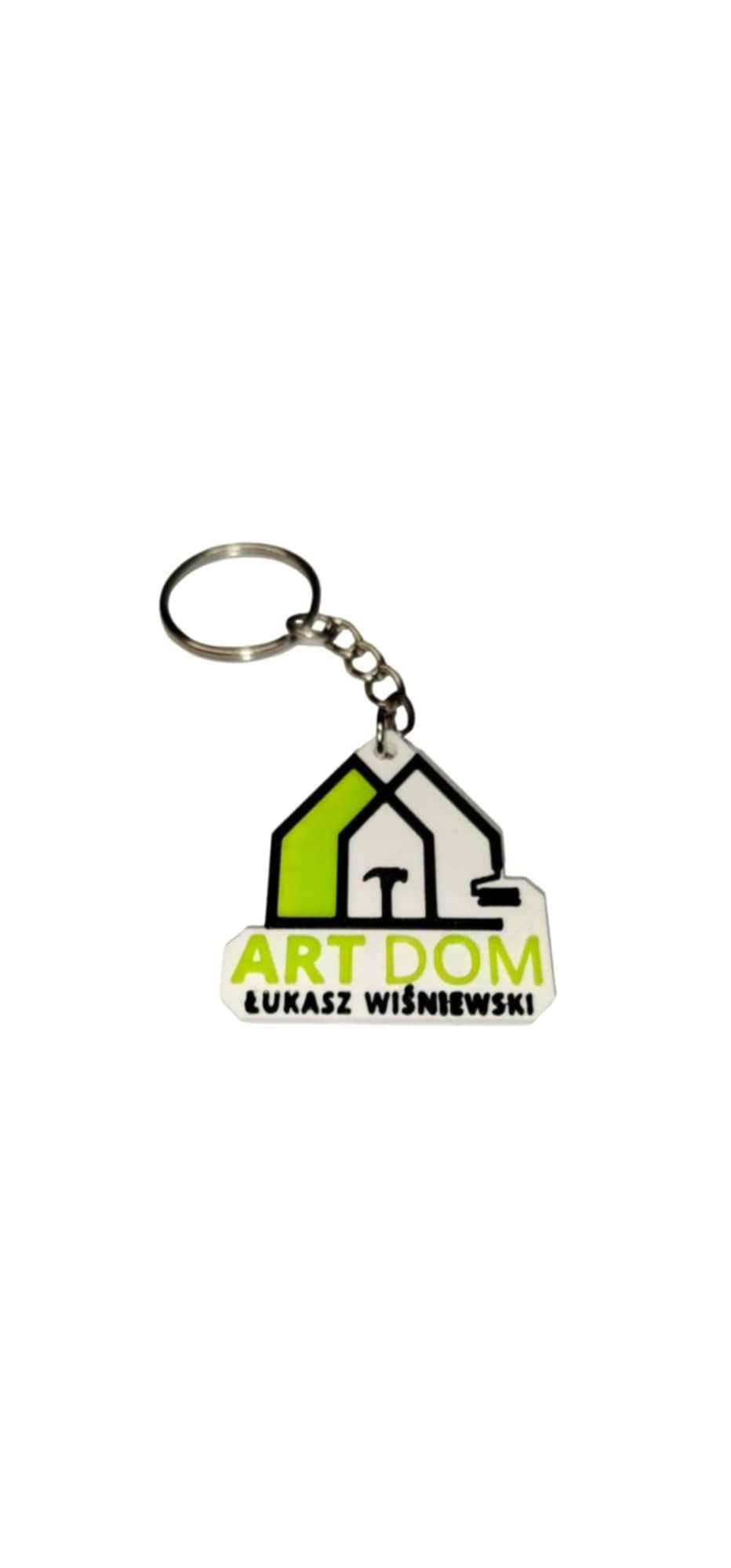 Breloki z LOGO firmy Personalizowane