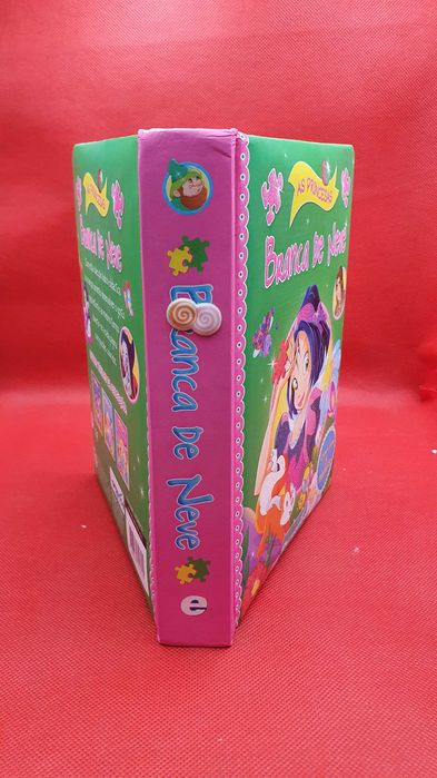Livro Infantil - REF PINF - As Princesas, Branca de Neve Livro Puzzle