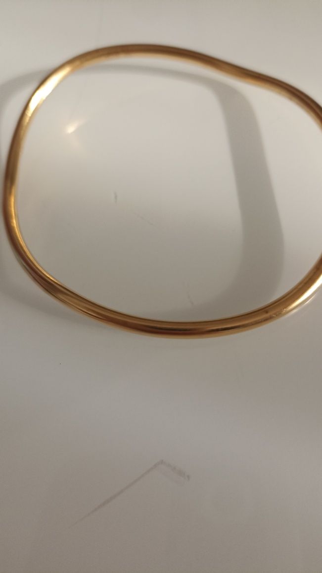 Escrava Hav da Tous prata vermeil banhada a ouro