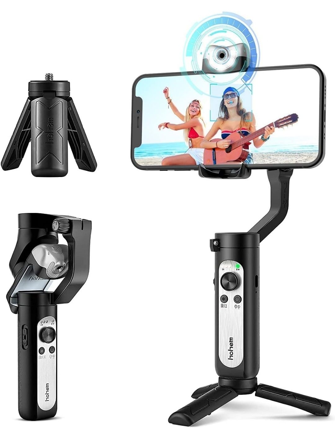 Gimbal para smartphones com AI track